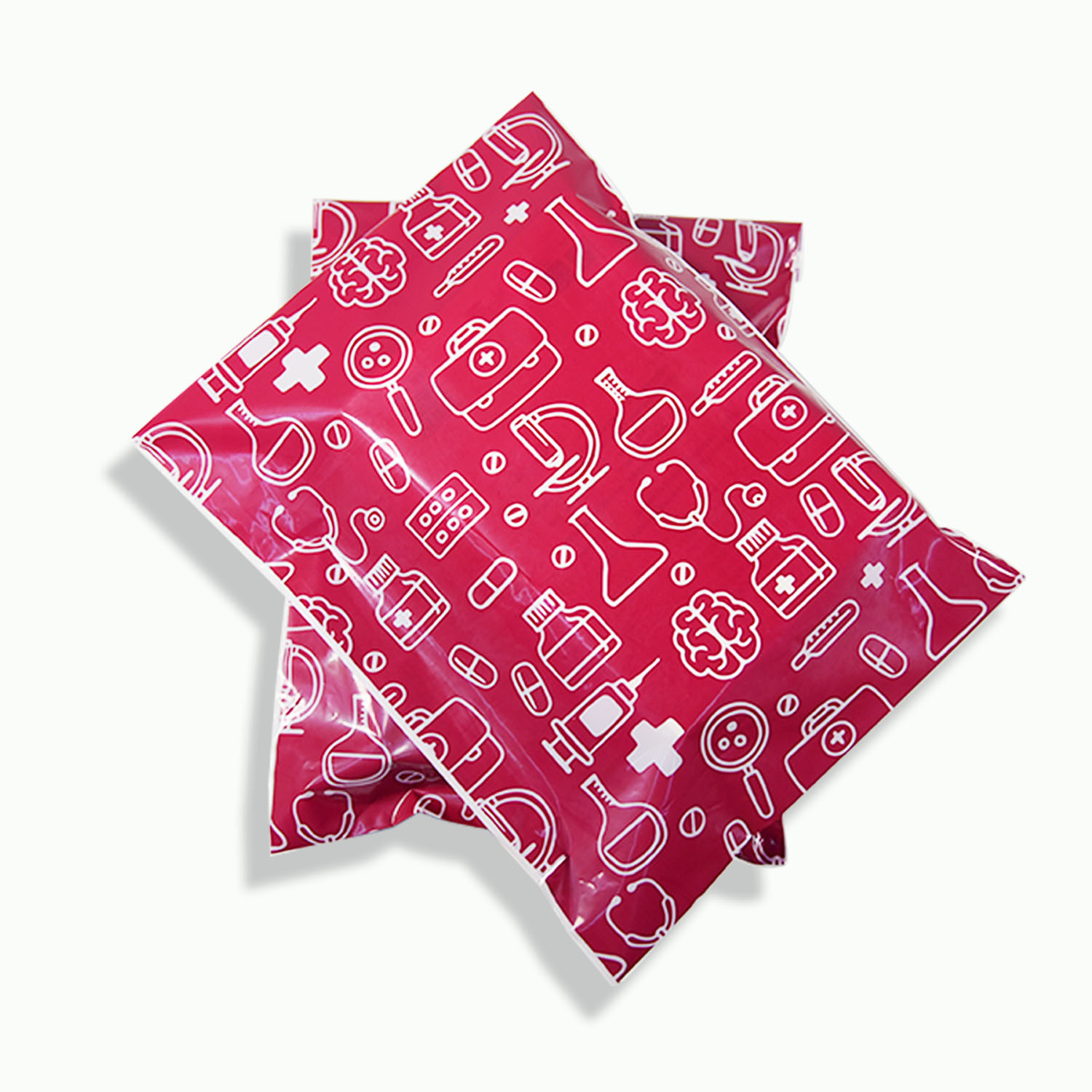 紅色降解快遞袋定製(圖7)