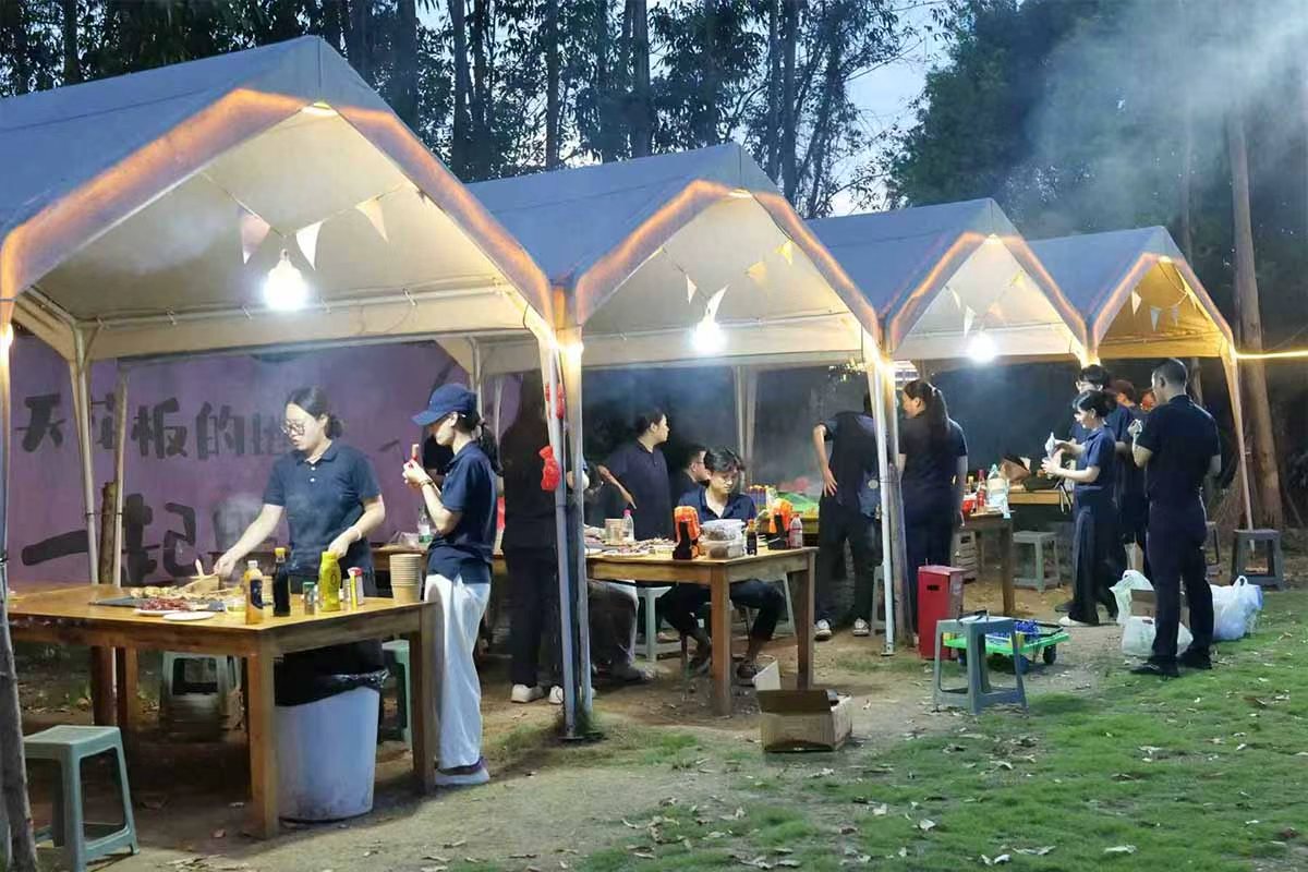 久（jiǔ）信達歡樂田園團建：燒烤飄香間，共築團隊情(圖4)